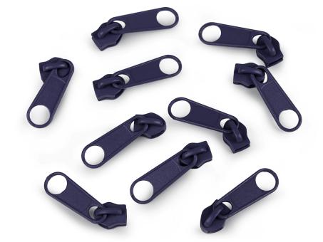 Zipper für Endlos-Reißverschluss 5mm dunkelblau 
