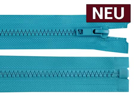 Reißverschluss teilbar 70cm türkis 