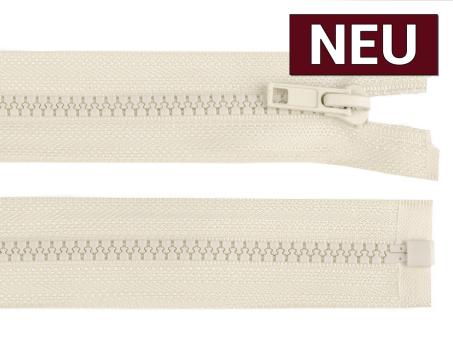 Reißverschluss teilbar 75cm creme 