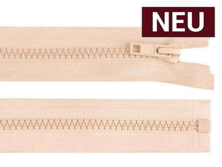 Reißverschluss teilbar 80cm beige 