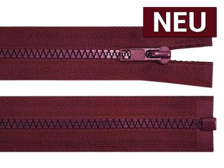 Reißverschluss teilbar 85cm aubergine 