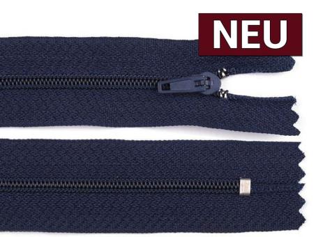 Reißverschluss 30cm dunkelblau 