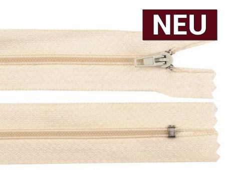 Reißverschluss 35cm creme 