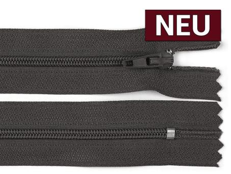 Reißverschluss 50cm dunkelgrau 