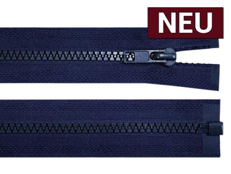 Reißverschluss teilbar 100cm in dunkelblau 