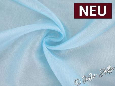 Organza hellblau 