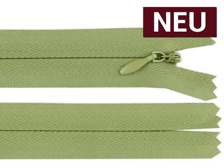 Reißverschluss nahtverdeckt 22cm hellgrün 