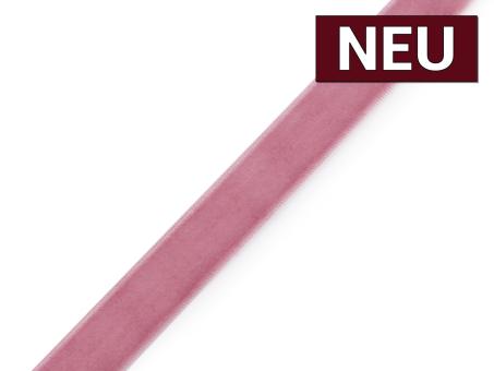 Samtband altrosa 15mm 