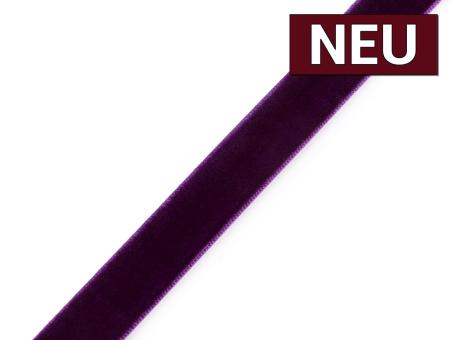 Samtband pflaume 15mm 