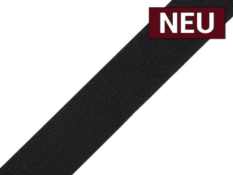 Gurtband Baumwolle 25mm schwarz 