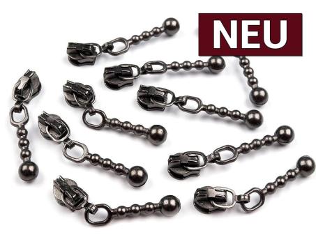 Zipper für Endlos-Reißverschluss 3mm onyx 