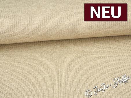 Viskose Strickstoff beige Oeko-Tex® 