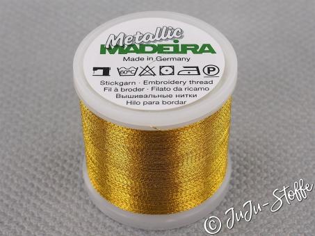 Madeira Metallic Brilliant Stickgarn No.40 - 200 m - gold 8 