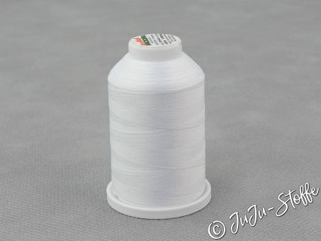 Bauschgarn "Aeroflock" Madeira uni white 1.000m Öko-Tex 