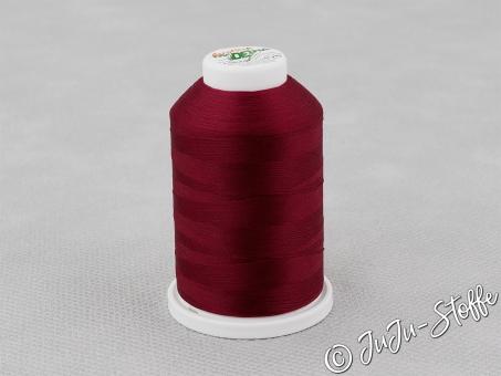 Bauschgarn "Aeroflock" Madeira uni burgundy 1.000m Öko-Tex 