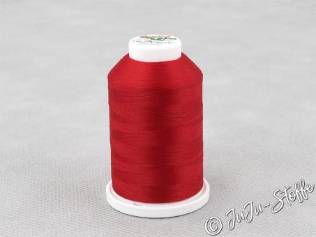 Bauschgarn Aeroflock Madeira uni ruby 1.000m Öko-Tex 