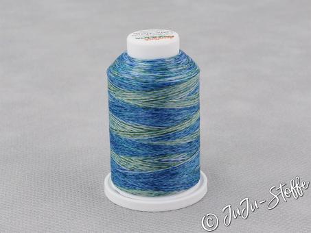 Bauschgarn Aeroflock Madeira Multicolor ocean 1.000m Öko-Tex 