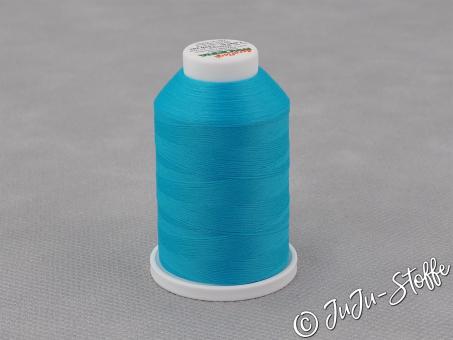 Bauschgarn Aeroflock Madeira uni turquoise 1.000m Öko-Tex 