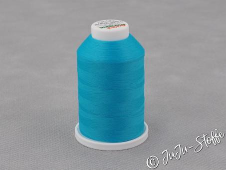 Bauschgarn "Aeroflock" Madeira uni turquoise 1.000m Öko-Tex 