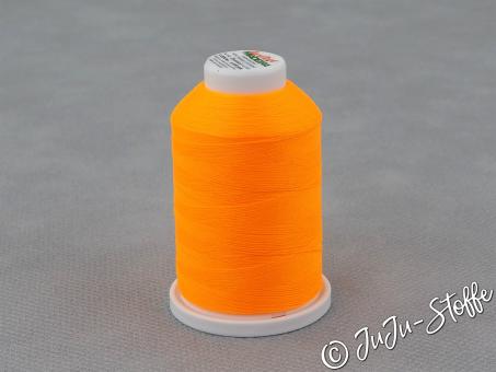 Bauschgarn "Aeroflock" Madeira uni neon orange 1.000m Öko-Tex 