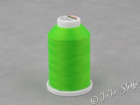Bauschgarn Aeroflock Madeira uni neon green 1.000m Öko-Tex 
