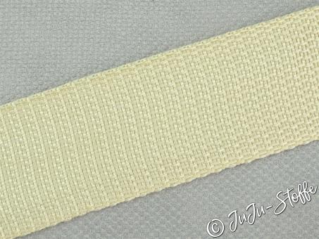 Gurtband Basic offwhite 40mm 