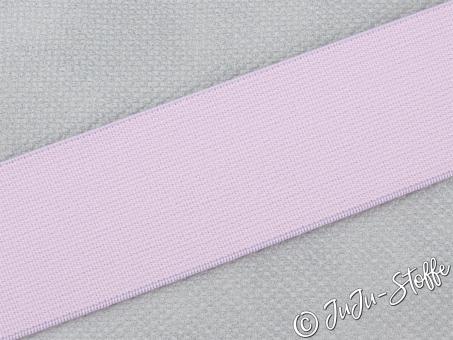 Gummiband "Soft" rosa 40mm 