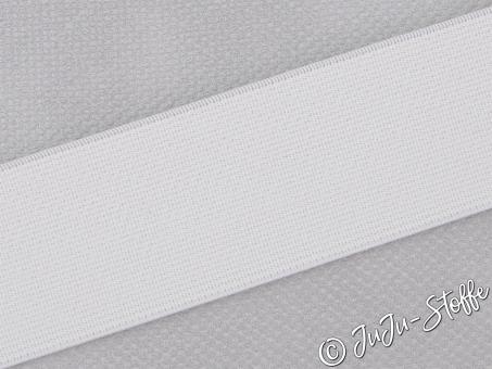 Gummiband Soft offwhite 40mm 