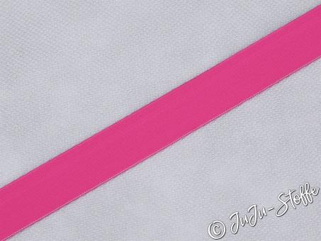 Gummiband Soft fuchsia 25mm 