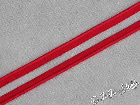Paspelband elastisch rot 10mm 