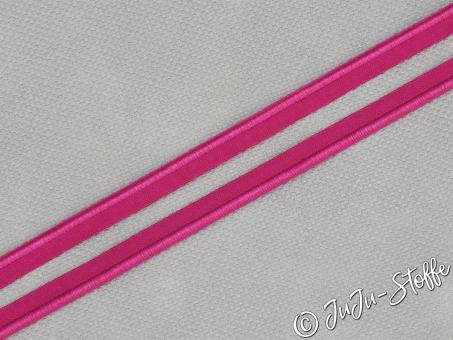 Paspelband "elastisch" fuchsia 10mm 