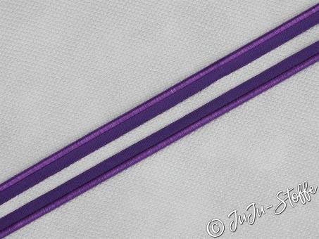 Paspelband "elastisch" violett 10mm 