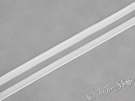 Paspelband elastisch weiß 10mm 