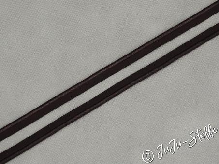Paspelband elastisch braun 10mm 