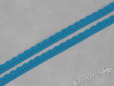 Spitze Cotton aqua 15mm 