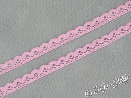 Spitze "Cotton" rosa 15mm 