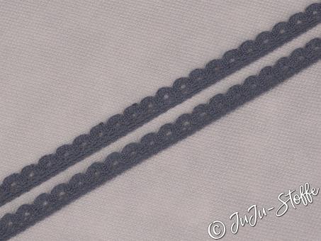 Spitze "Cotton" grau 15mm 