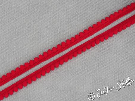 PomPom Borte "Mini" rot 6mm 