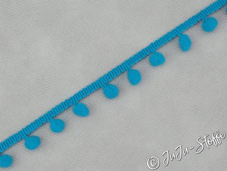 PomPom Borte "Maxi" aqua 10mm 