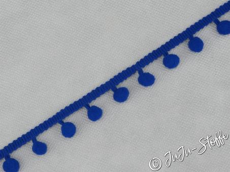 PomPom Borte "Maxi" cobalt 10mm 