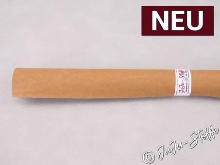 Kreativpapier Lederoptik naturbraun dunkel 