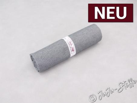 Canvas Zuschnitt dunkelgrau meliert Oeko-Tex® 