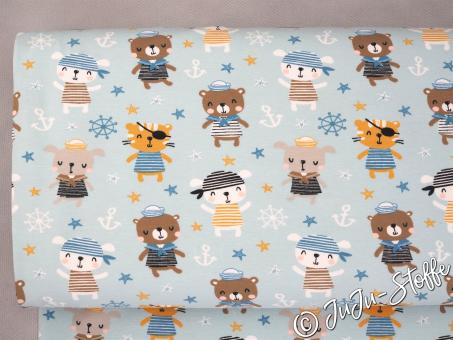 Bio-Jersey Matrosen von Stoffonkel GOTS 