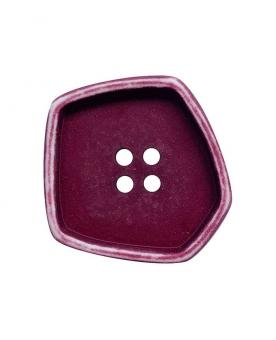 Knopf Vintage Look 20mm bordeaux 