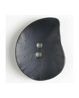 Knopf Tropfen 50mm schwarz 