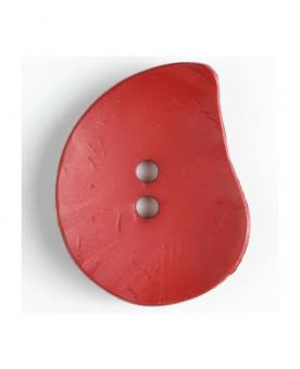 Knopf Tropfen 50mm rot 