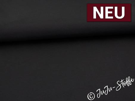 Canvas uni schwarz Oeko-Tex® 