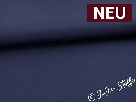 Canvas uni dunkelblau Oeko-Tex® 