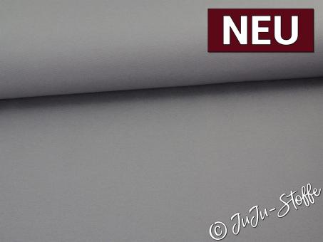 Canvas uni grau Oeko-Tex® 