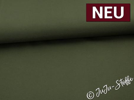 Canvas uni khaki Oeko-Tex® 